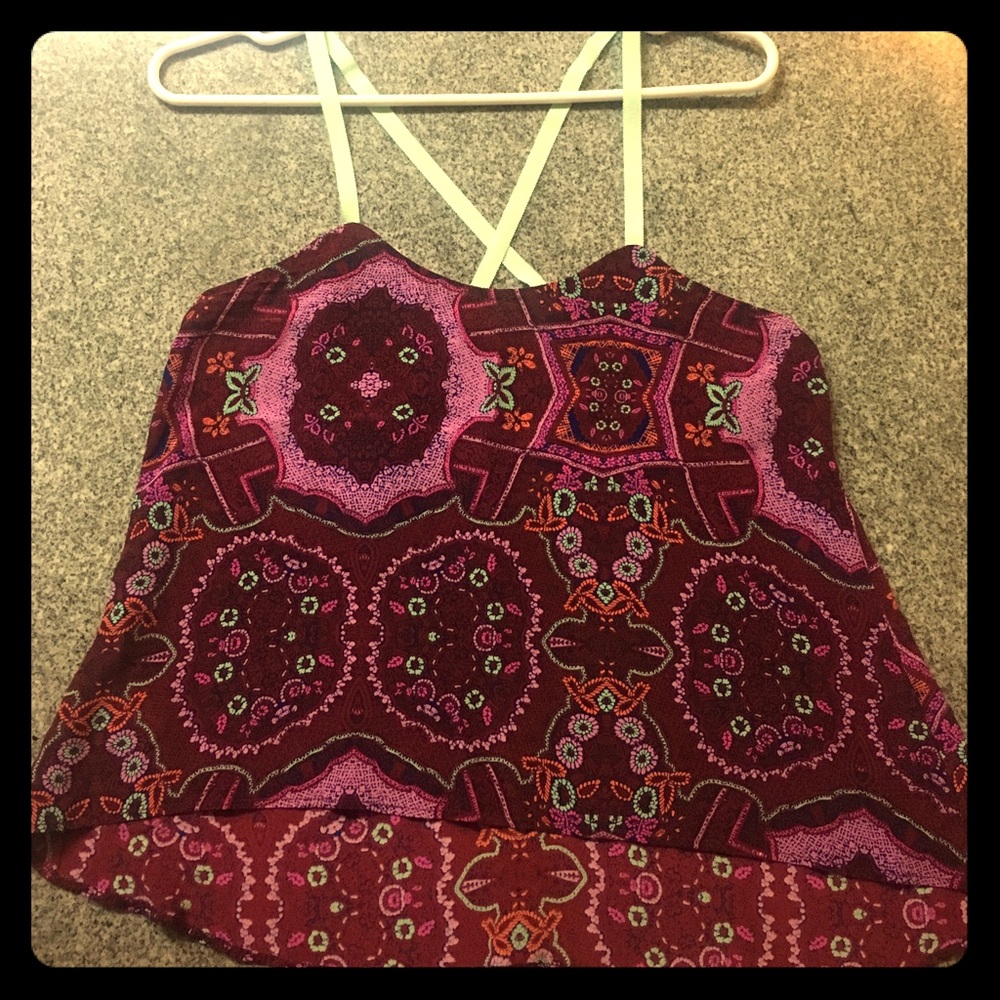 Zinke Silk Print top