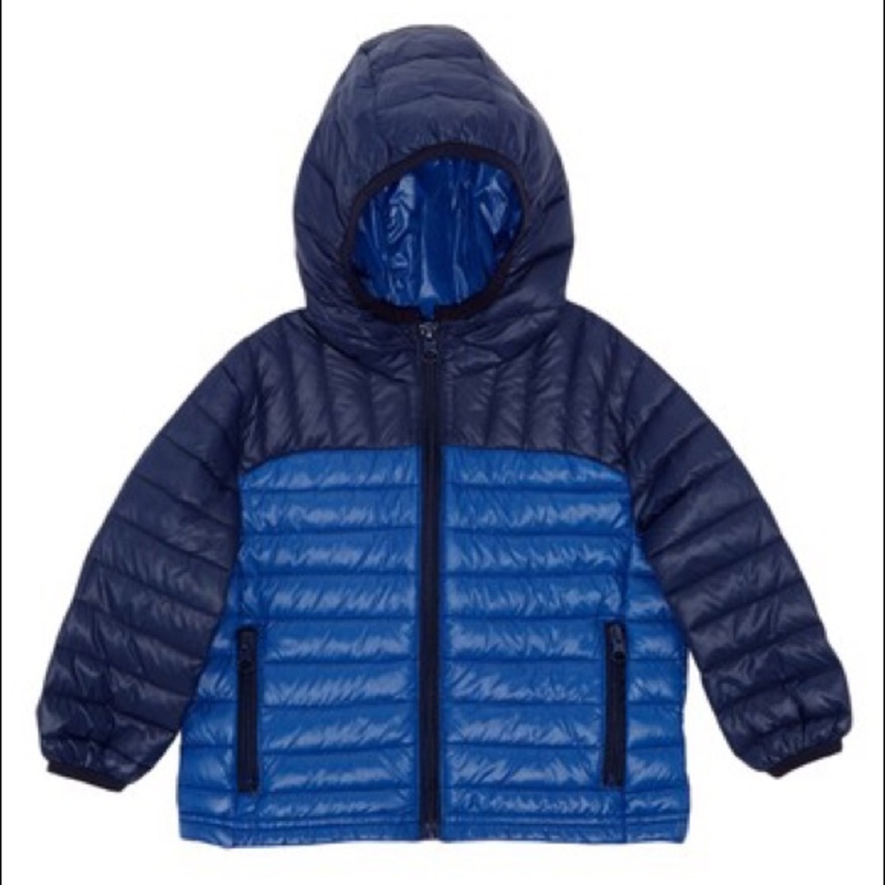 Bernardo Boys Puffer & Crewcuts skull scarf Duo