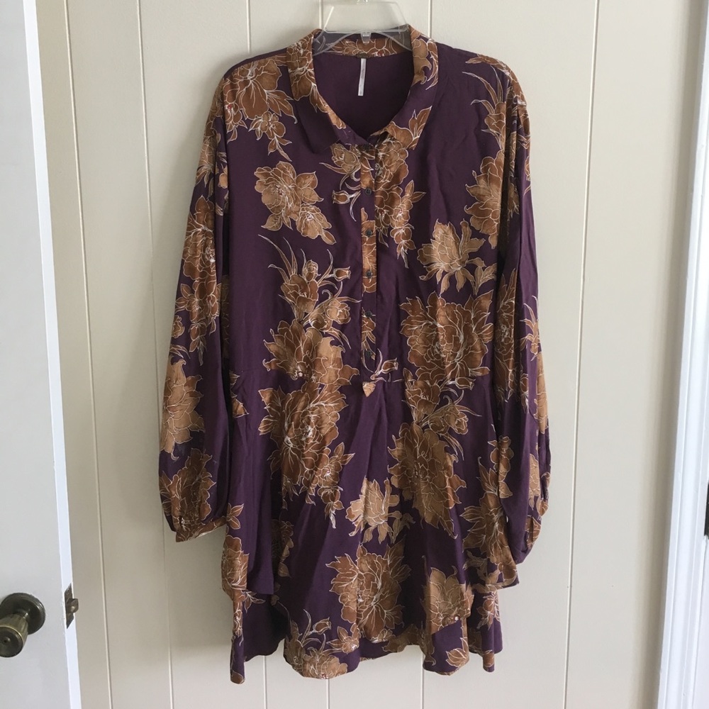 Free people shirt dress