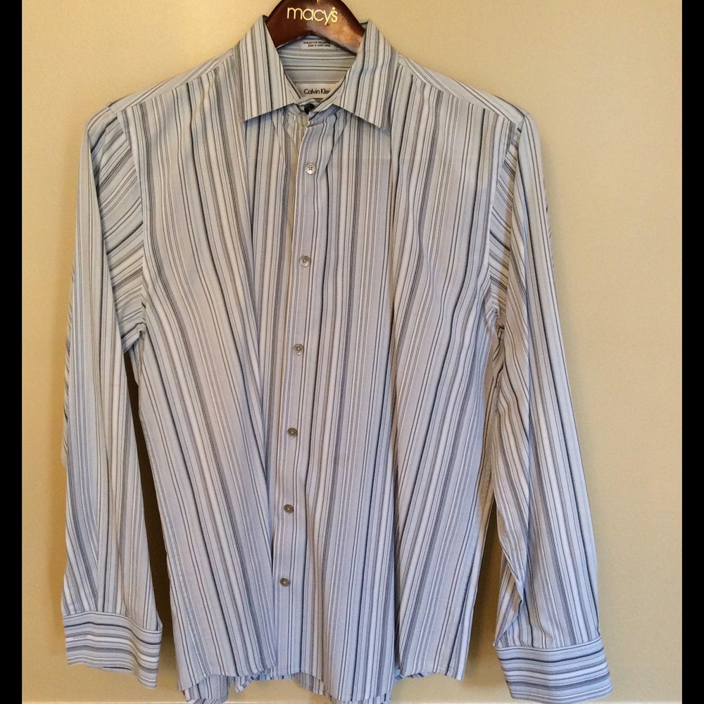 Calvin Klein Modern Fit Button Down ON SALE!