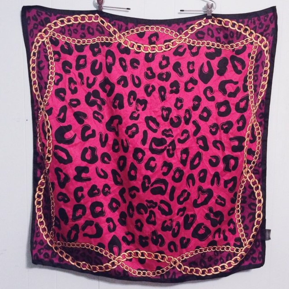 💖 leopard print scarf 💜