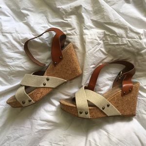 Lucky brand wedges ✨