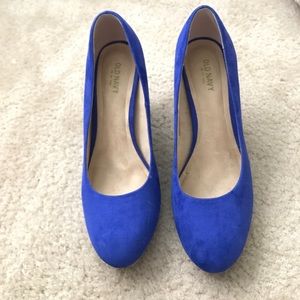 Cobalt blue heels