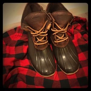 Sperry saltwater Duck boots