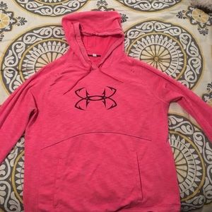 Under Armour pink hoodie size XL