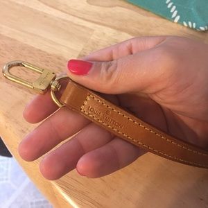 Louis Vuitton leather purse strap AUTH