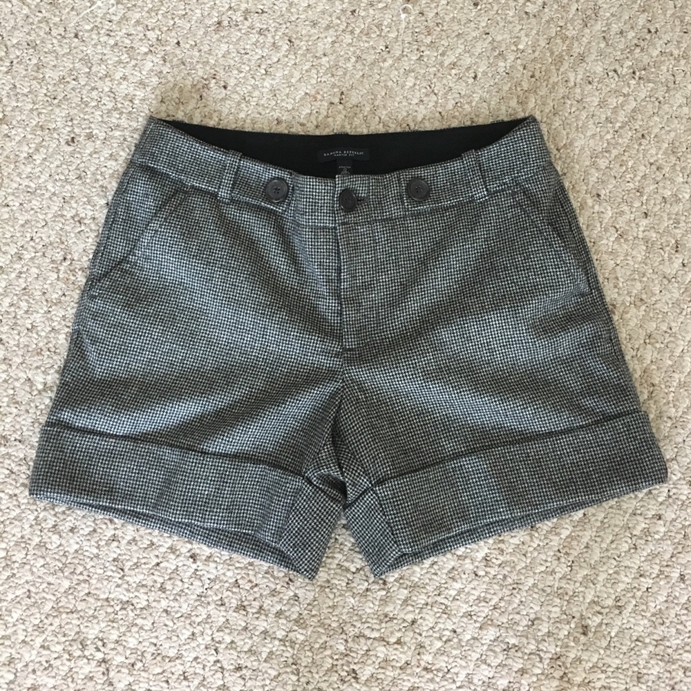 Banana Republic wool shorts