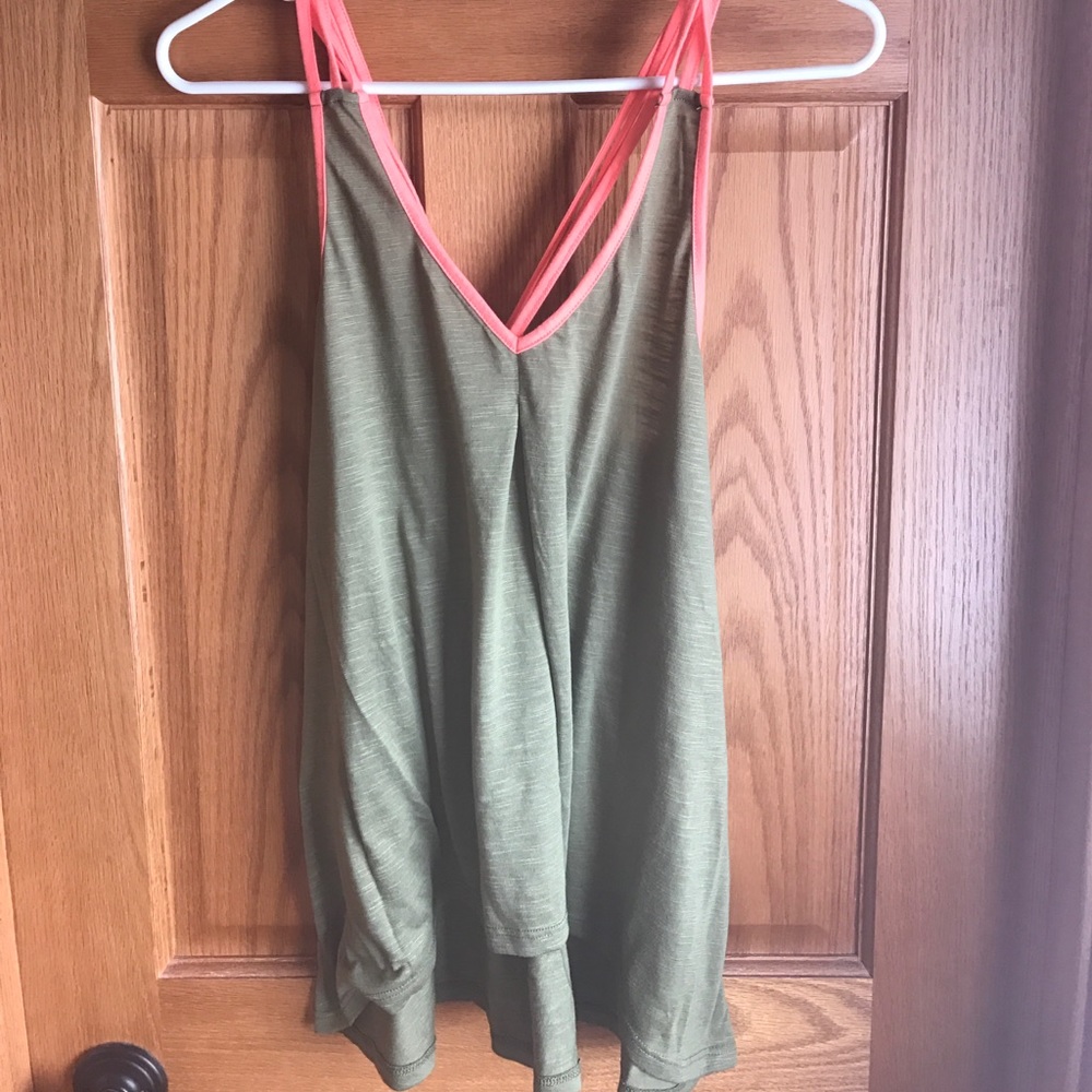 Crossback tank top