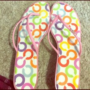 COACH flip flops
