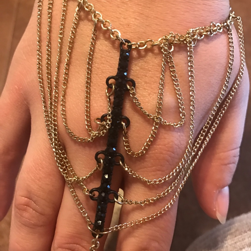 Steve Madden bracelet ring combo