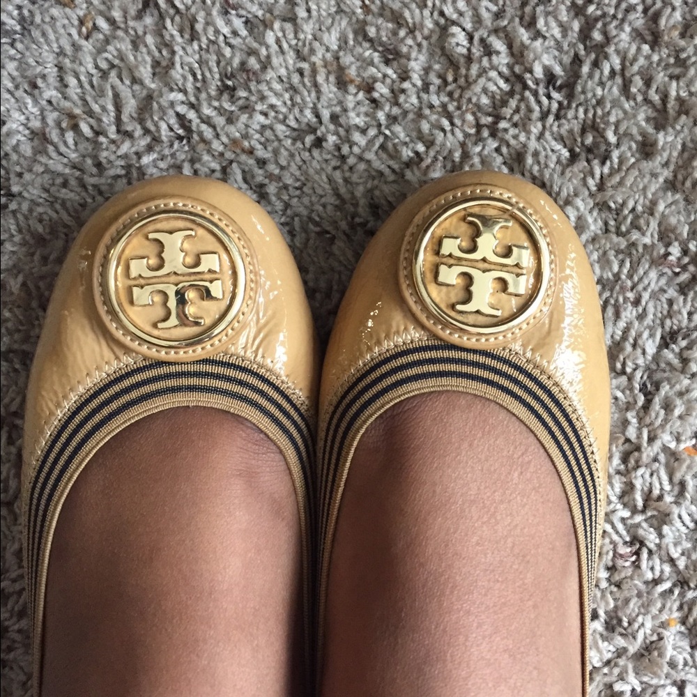 Tory  Burch patent leather flats