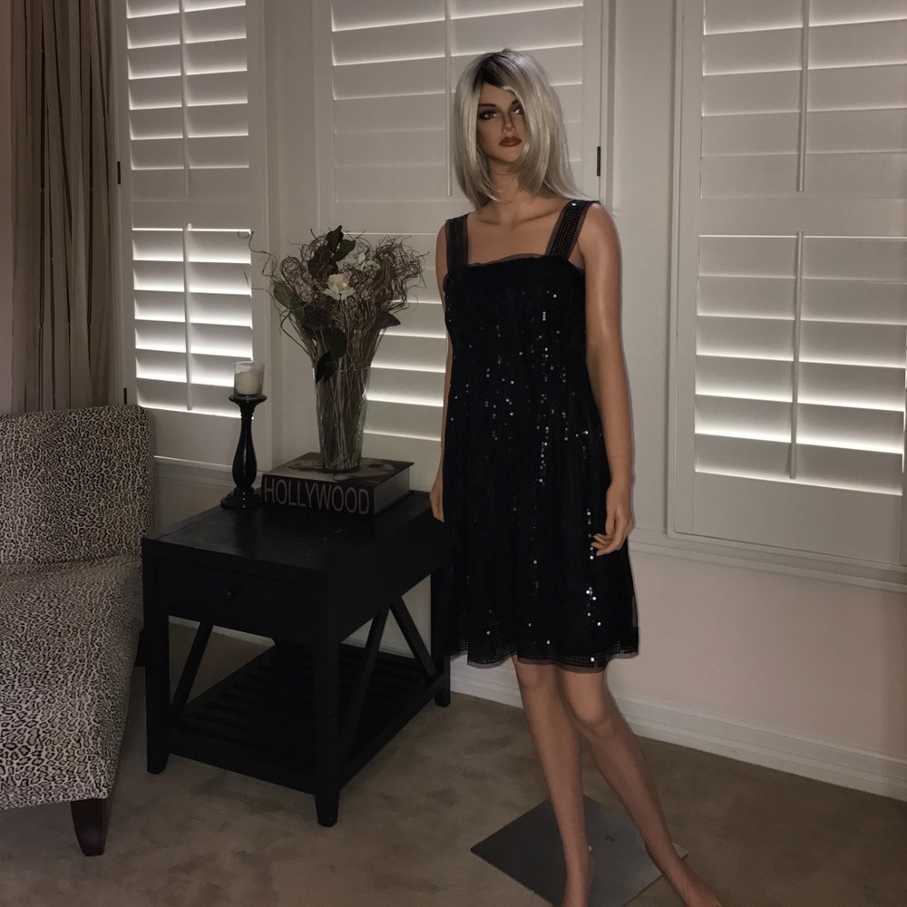 M.S.S.P. Max Studio LBD Sequin NWT $148