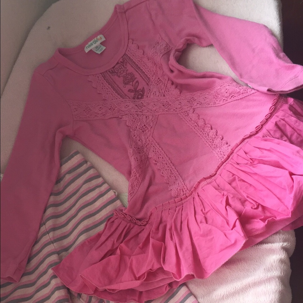Naartjie dress and leggings