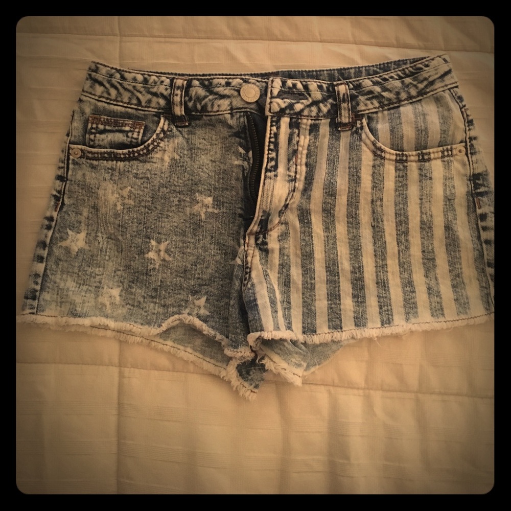 American flag shorts