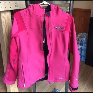 Spyder light weight ski/snowboard jacket. Size 8