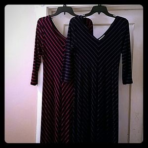 Motherhood maternity set of 2 maternity dresses