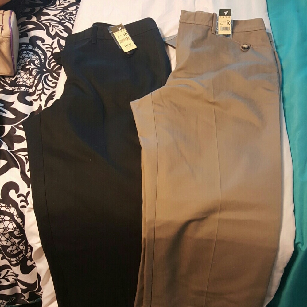 2 pr Eddie Bauer Slacks