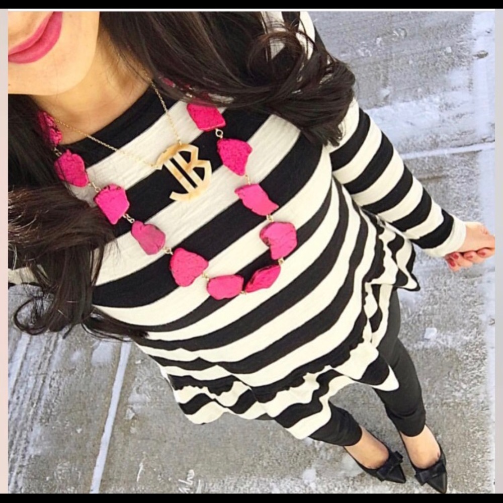 Pink Rivulet Necklace