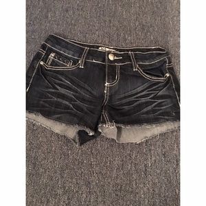 studded shorts