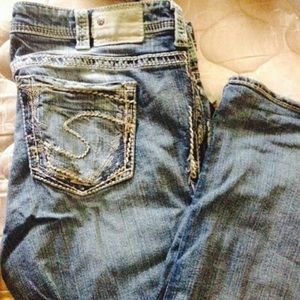 Silver jeans