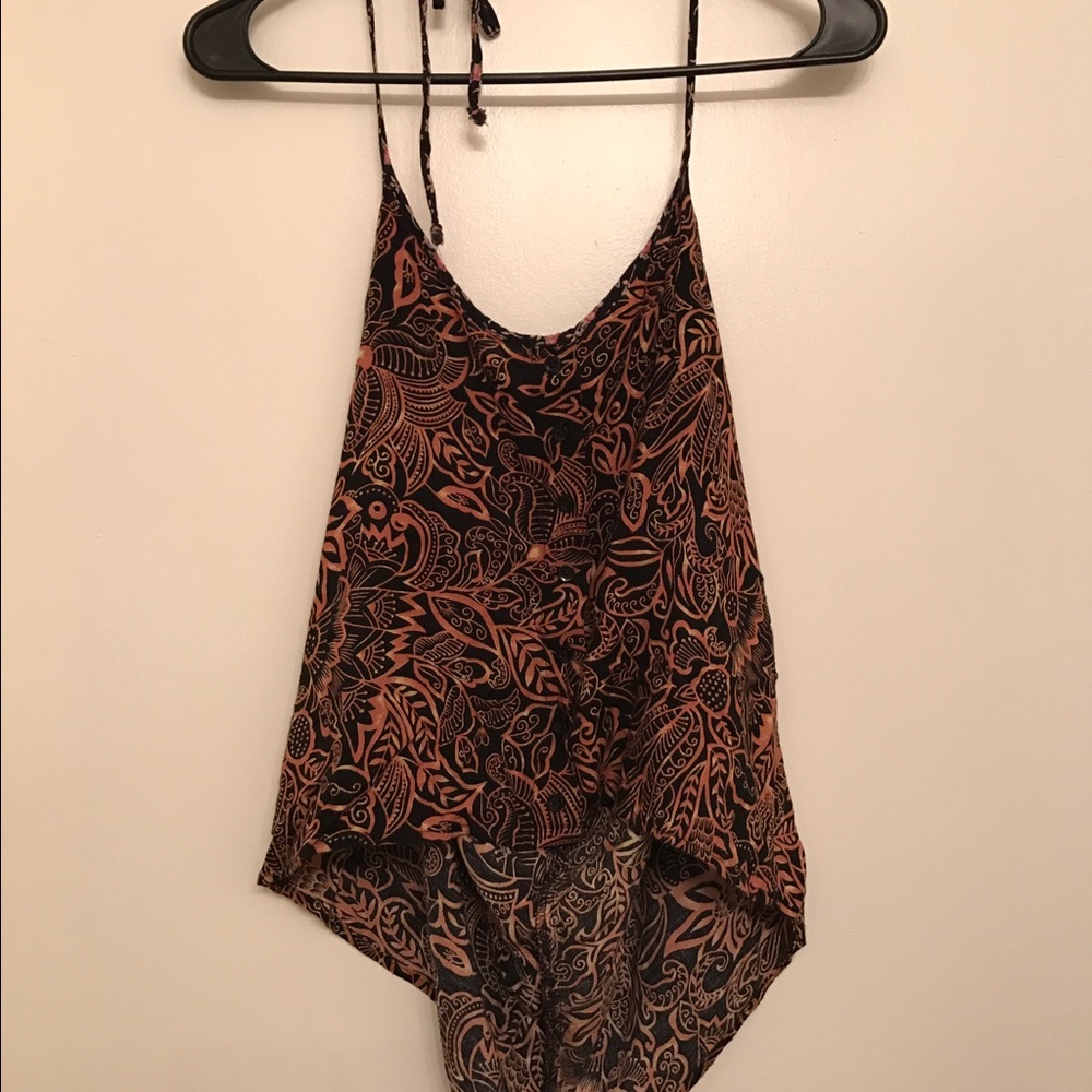 Urban outfitters halter crop top