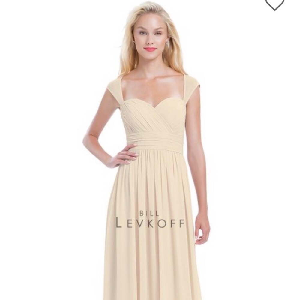 Bill Levkoff bridesmaid/prom dress in RED