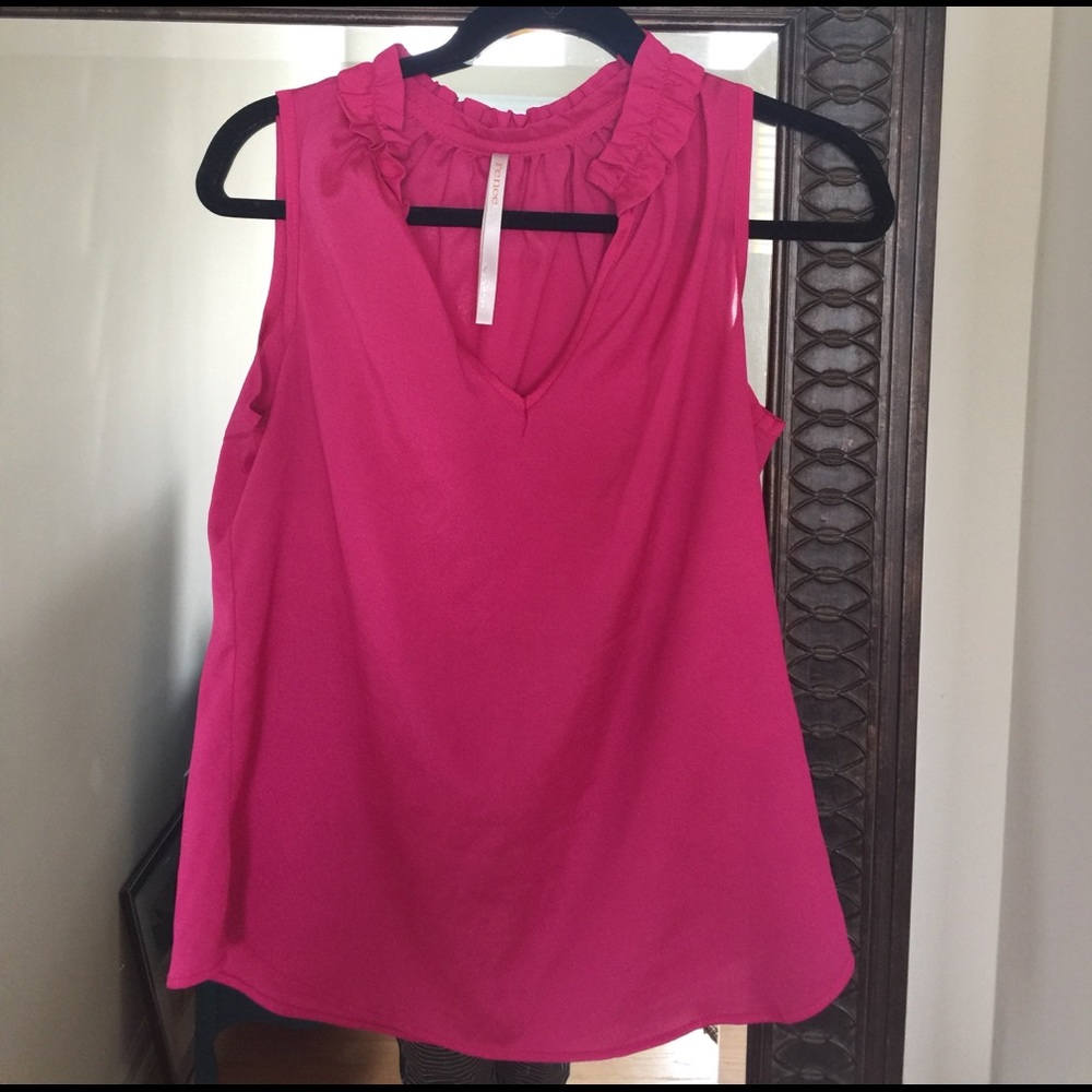 Adorable Fuchsia Tank