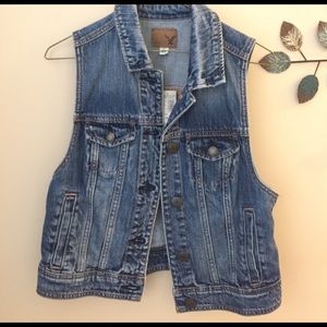 Denim vest