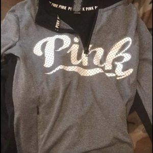 Pink VS ultimate 1/4 zip