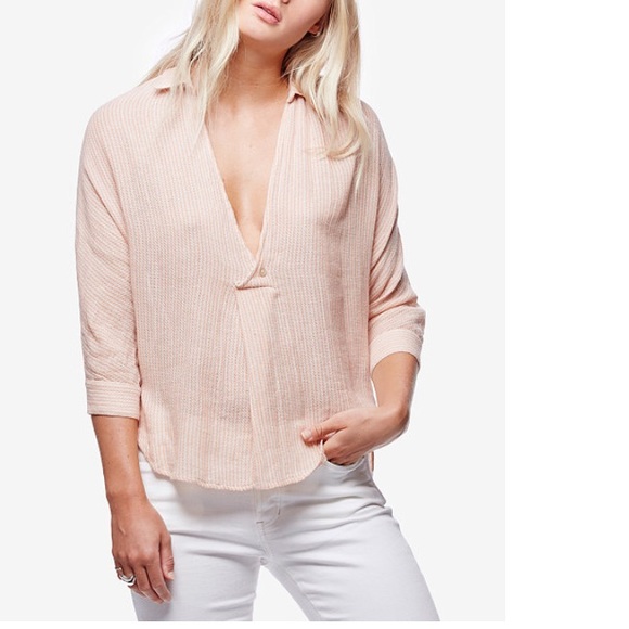 Free People Such Good Things Top Orange - Picture 5 of 5