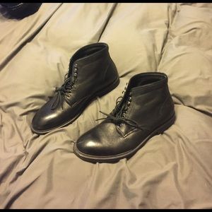 Aldo men's leather size 10 dress boots