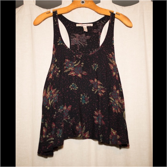 American Rag Tops - Cropped Racerback Tank