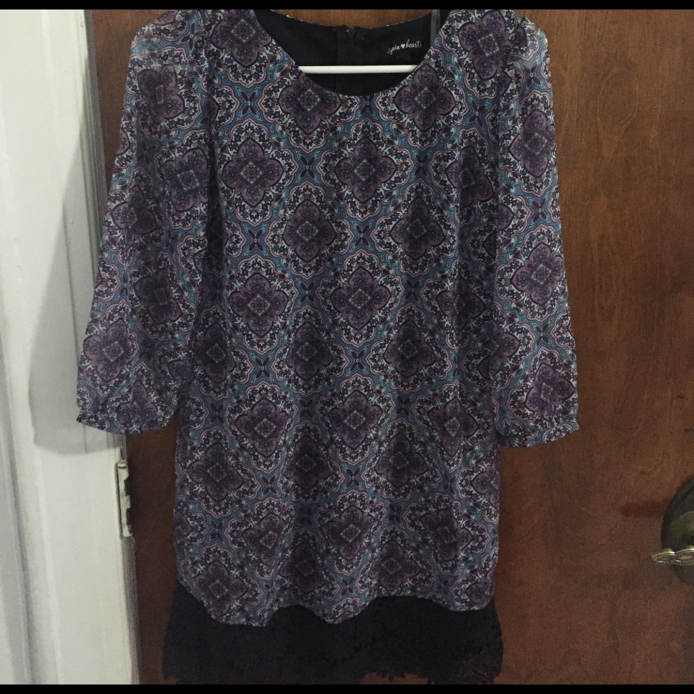 Mandala print dress