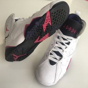 Jordan 7 Retro Fireberry White