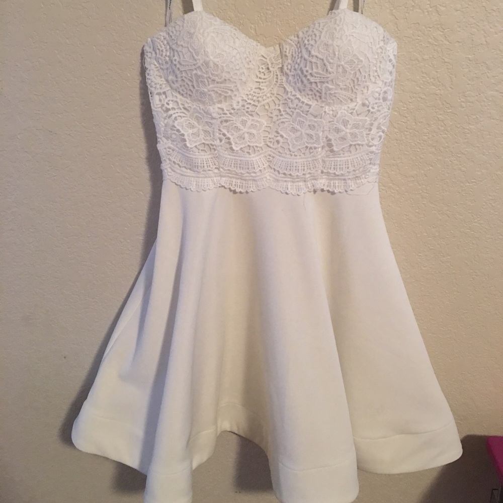 White dress