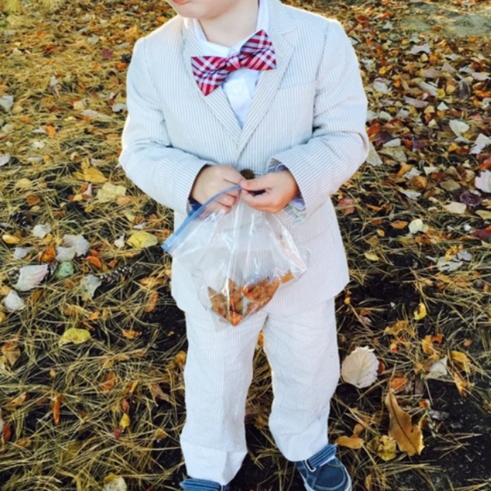 2 piece seersucker suit