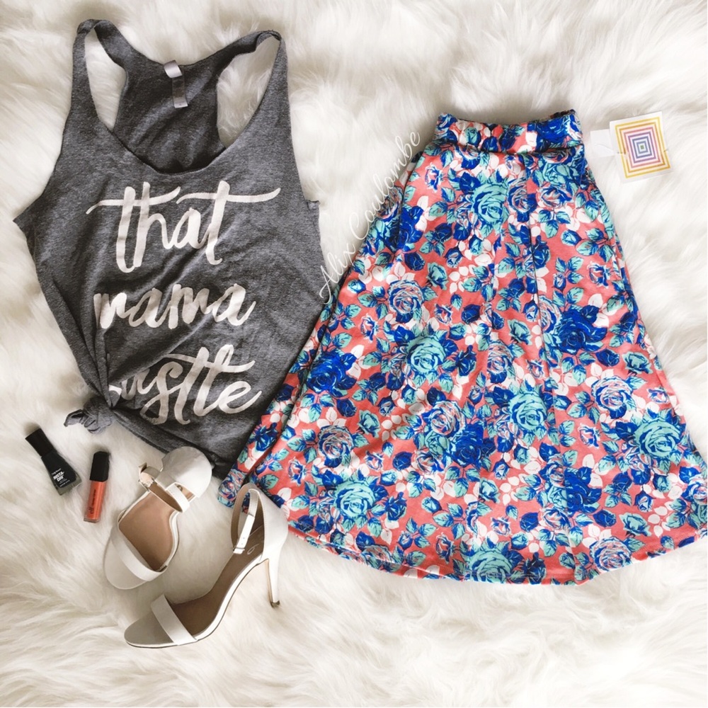 Floral Lularoe Madison