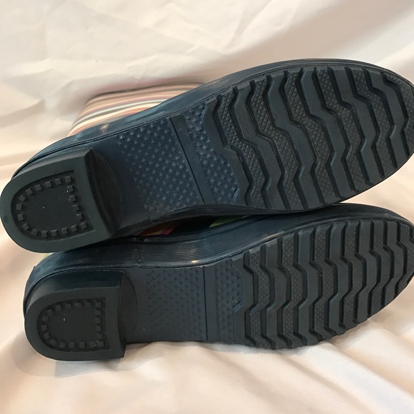 Coach Striped Rainboots - Picture 5 of 5