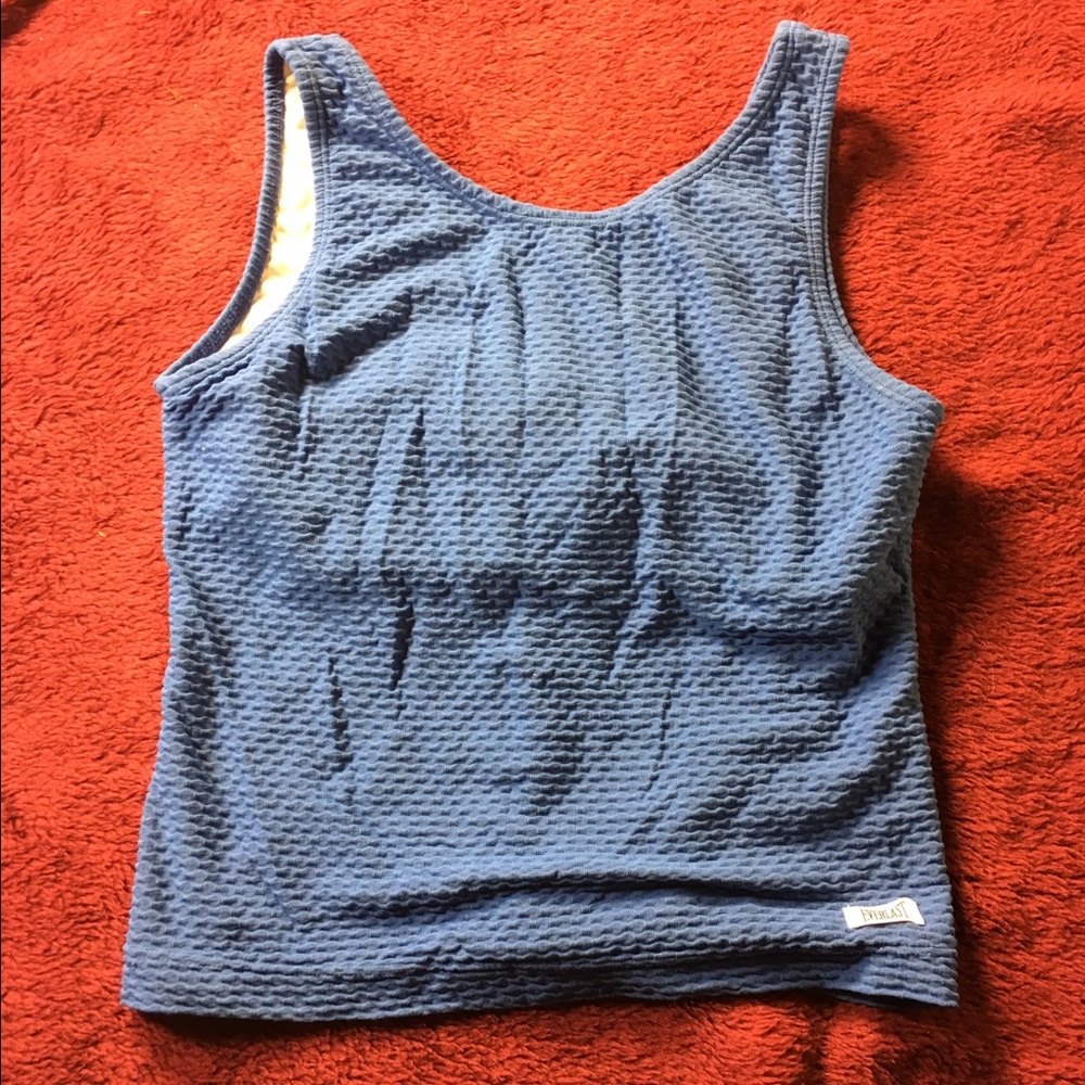 Large blue Everlast tank top