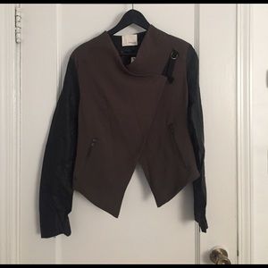 Army Green and Black Jacket