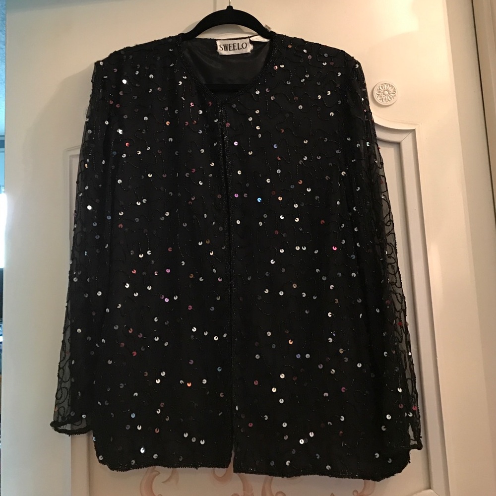 Ladies sequin jacket