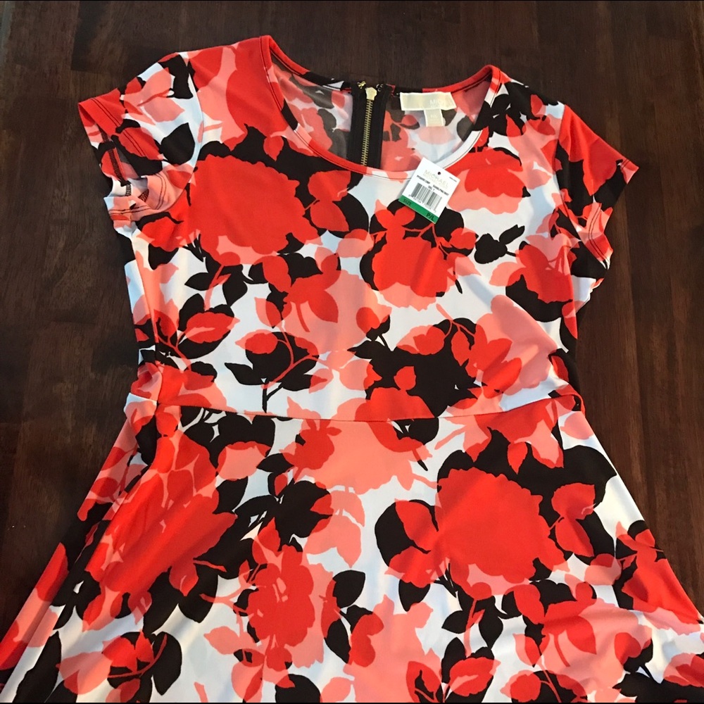 NWT Michael Kors Floral Baby Doll Dress