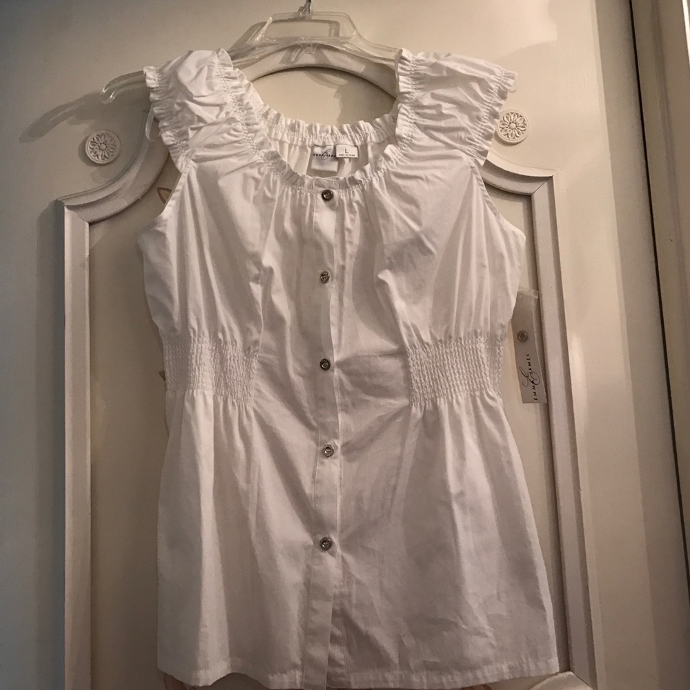 Ladies white top