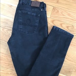 Faded black lucky skinny jeans