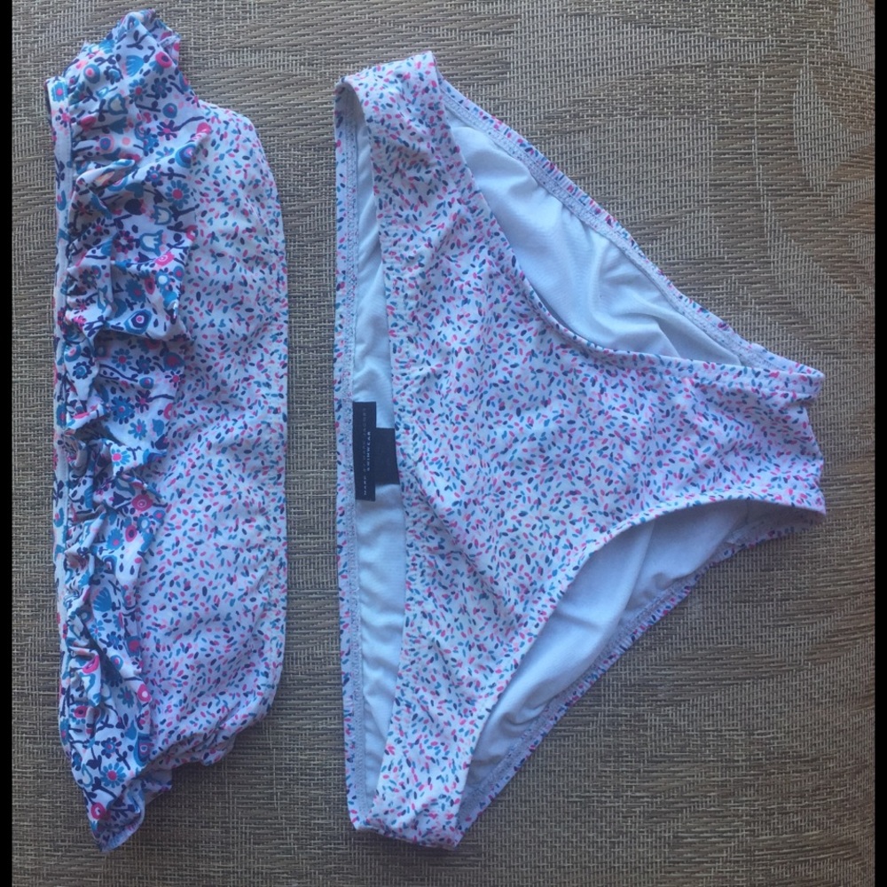 Marc by Marc Jacobs ruffle confetti bikini
