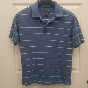 Blue Banana Republic striped Polo