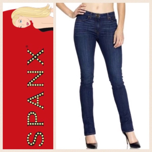SPANX Denim - 📌NEW📌SPANX | dark wash Slim-X Straight skinny