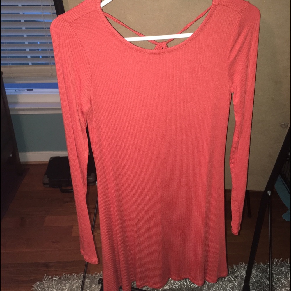 Orange/red dress