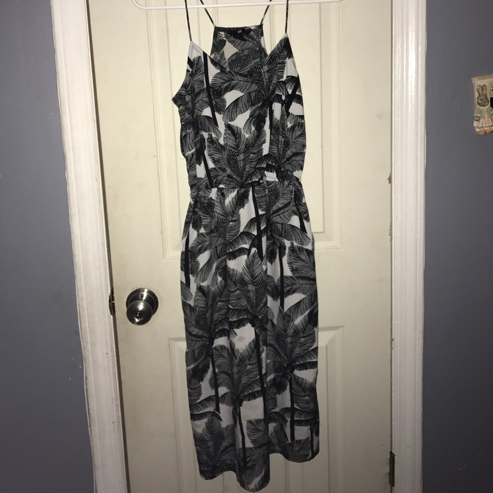 black and white summer Dress!!