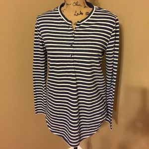 Striped long sleeve shirt